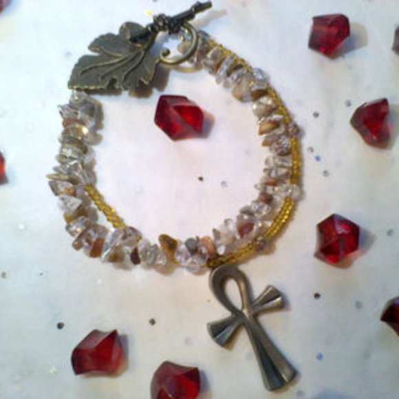 Friendship Crystal Bracelet Gift Set With Ankhs - Picture 9 of 10